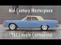 Modernist Masterpiece: 1961 Lincoln Continental