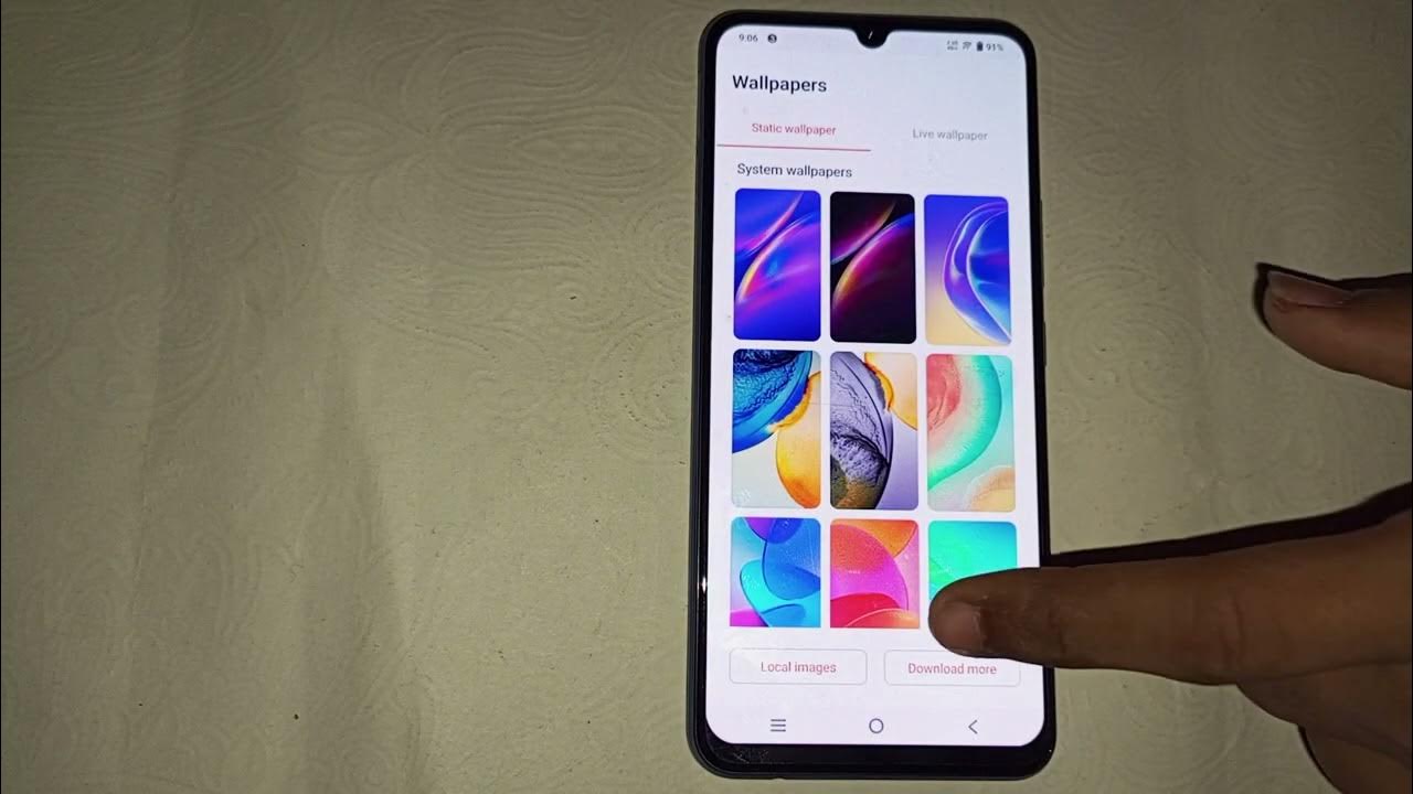how-to-set-wallpaper-on-lock-screen-in-vivo-y25-vivo-y25-wallpaper
