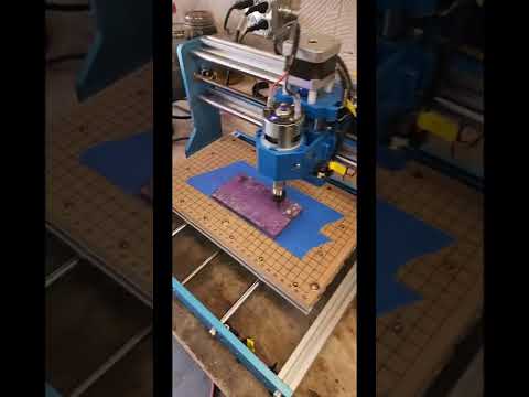 Prepping Some Stabalized Wood W/The CNC! 