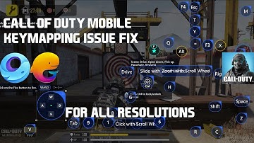 Fix Call Of Duty Mobile Keymapping Issue In Gameloop/Tgb | For All Resolutions | Latest | 2024