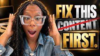 3 Things You Must Fix BEFORE Creating Another Product or Video | Quonda Renee