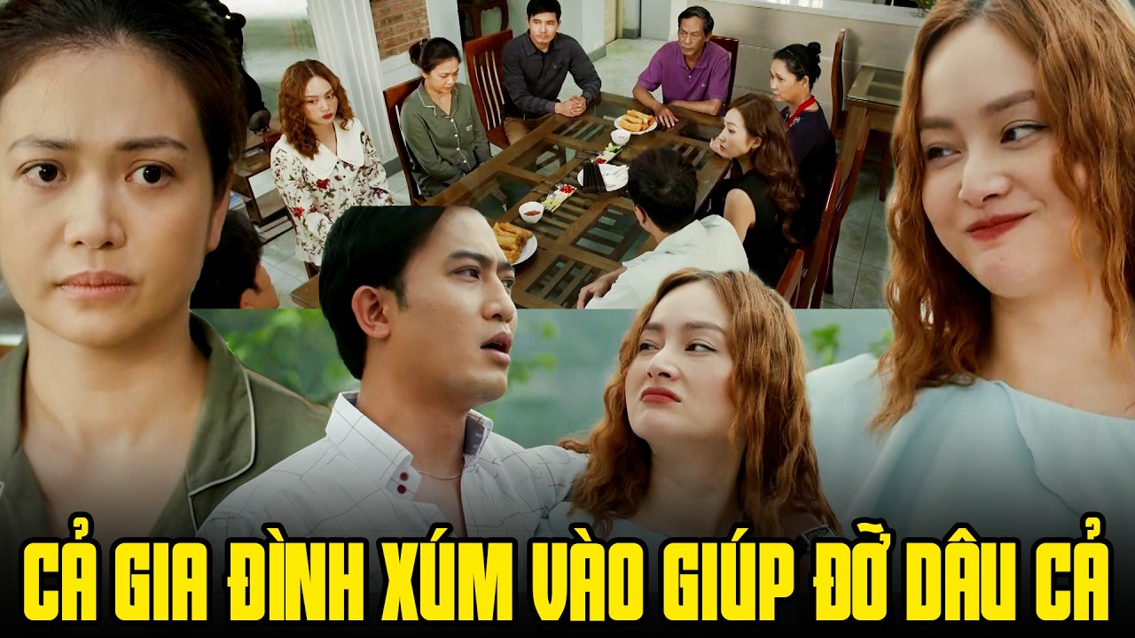 Cả gia đình xúm vào giúp kinh doanh để dâu cả yên âm dưỡng thai | Gia đình mình vui bất thình lình