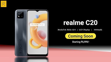 Realme C20 - First Look | Specifications | Helio G35 | Launch & Price in india | Realme X7