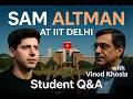 "Sam Altman & Vinod Khosla Full Conversation at IIT Delhi | AI, Startups, India's Future"