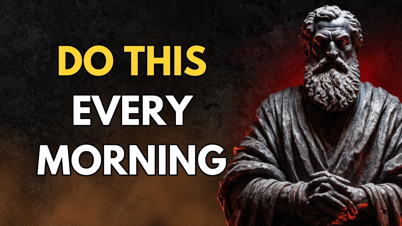 10 STOIC Morning Habits to Transform Your Life FOREVER | STOICISM - YouTube
