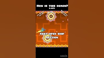 Another really easy (free) demon 😜 #geometrydash #gd #shorts