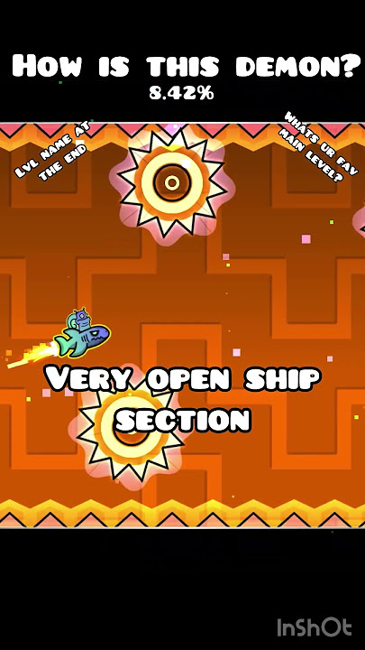 Another really easy (free) demon 😜 #geometrydash #gd #shorts