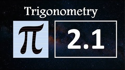 Trigonometry - Section 2.1 - Graph Of Sine & Cosine