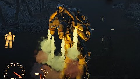Power Armor with a Jet Pack (high jump) in Fallout 4