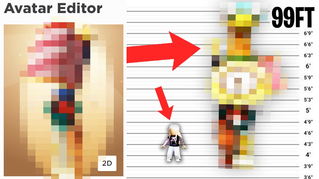 Tallest Roblox Avatar I could Muster : r/RobloxAvatars