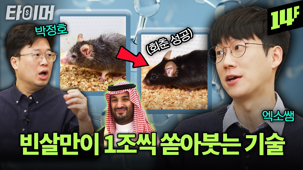 나이 거꾸로 돌리는 '역노화' 시대, 10년이면 온다? 시간 돌리는 안티에이징 산업 근황💰ㅣ타이머2 안티에이징 편 / 14F