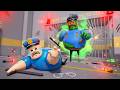 POLICE BARRY NEEDS HELP! ZOMBIE ATTACK? PRISON RUN OBBY New Update Roblox Full Gameplay Walkthrough