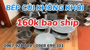 160k / Bếp củi thông minh không khói/ bếp đun trong nhà/ Tiết kiệm củi mẫu mới nhất 2025 giá rẻ.