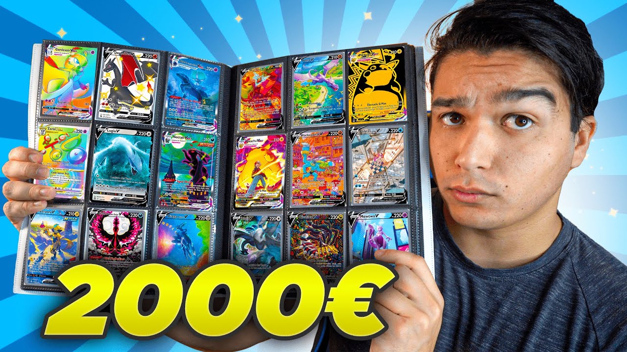 J'AI PAYE 2000€ CE CLASSEUR POKEMON ! 