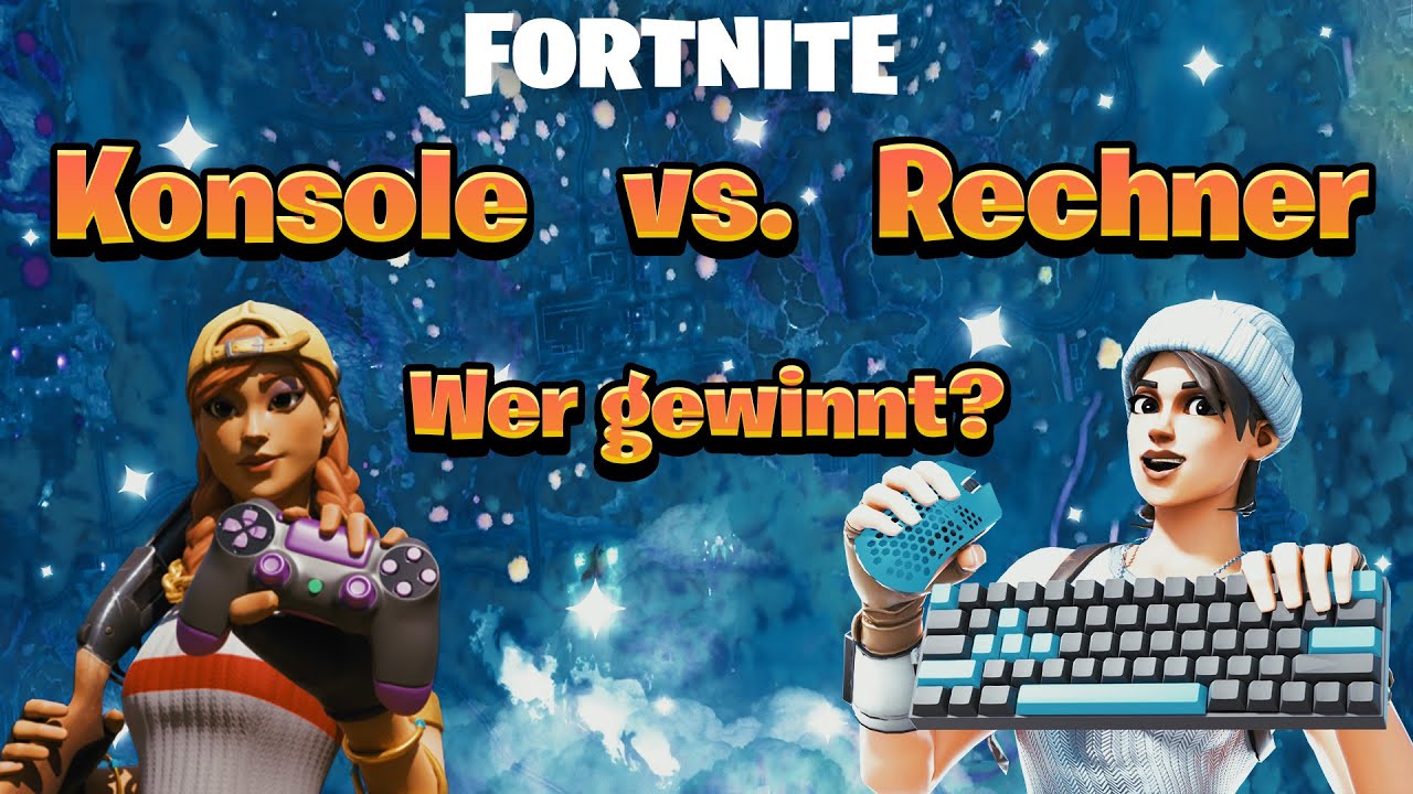 🎮 Konsolen vs. PC in Fortnite Vergleich! 🖥️🆚🎮 | Wer hat den Vorteil?