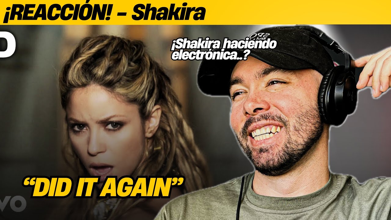 La etapa electrónica de Shakira en She Wolf | Shakira - Did It Again | Reacción