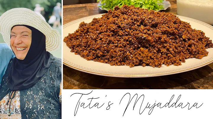 Grandma (TETA) Makes Mujaddara Hamra | Southern Le...