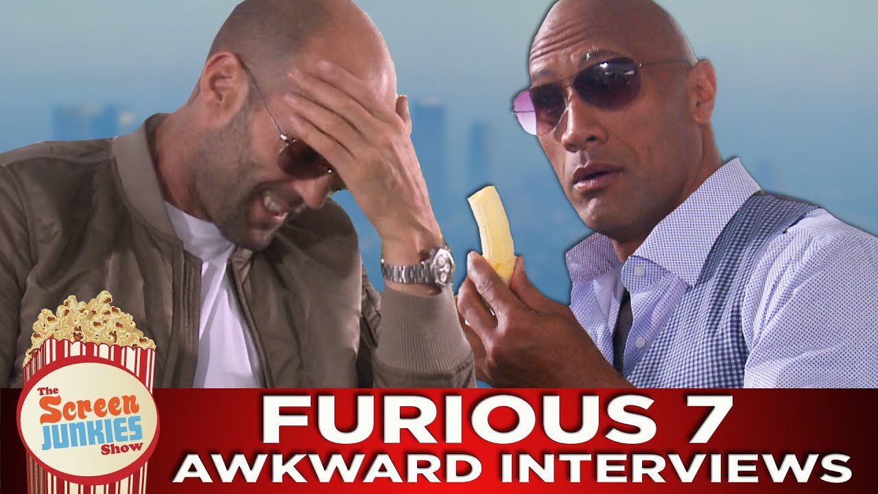 7 Awkward Minutes with the Cast of Furious 7 (The Rock, Vin Diesel