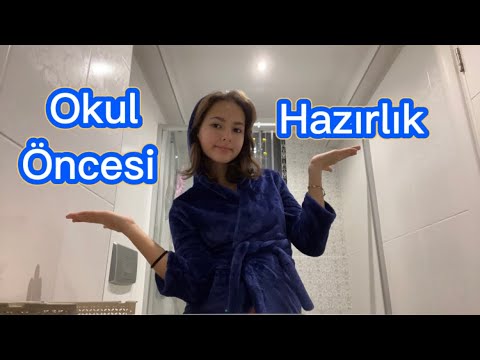 Okul sabahı vlog. Erken kalktım geç kaldım.