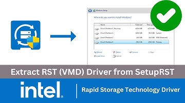Extract Intel RST (VMD) Drivers from SetupRST Executable