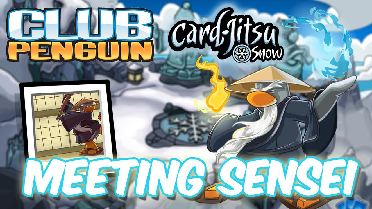 🔴Festa Ninja e Visita do Sensei! - Club Penguin Avalanche 