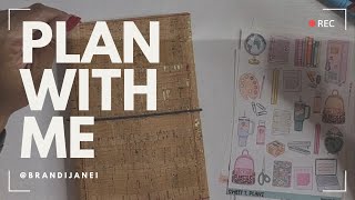 Plan With Me | B6 Owl Paper Planner | Weekly and Daily Pages News
