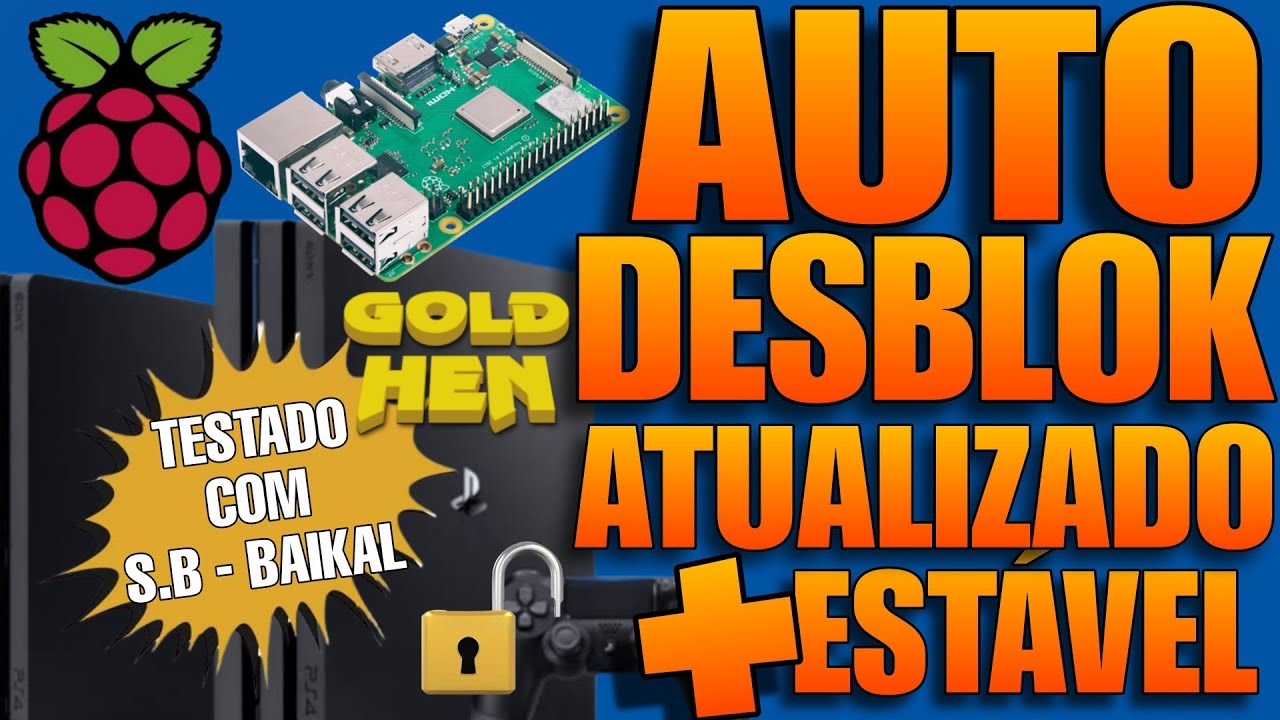 ✅AUTO EXPLOIT PS4 11.00 (ATUALIZADO) Raspberry pi 3b+ (ideal para modelos Baikal) 