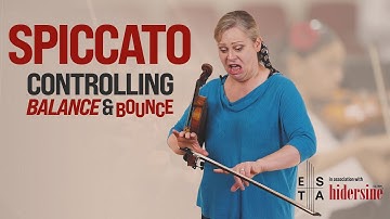 SPICCATO: Learning to Control Balance and Bounce - Violin Techniques