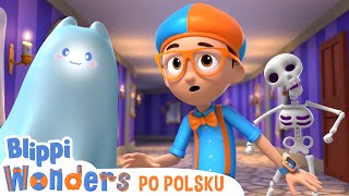 Nawiedzony dom na Halloween | Blippi po polsku | Nauka i zabawa dla dzieci