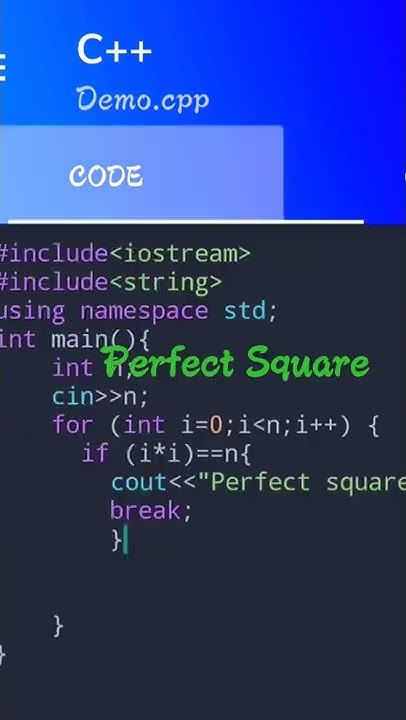C Program To Find Whether A Number Is Perfect Square Or Not coding c-program-to-find-whether-a-number-is-perfect-square-or-not-coding