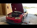 Eg Civic Hatch B18B Ls Turbo 300 WHP Dyno Tune And Street Pull Hondata S300