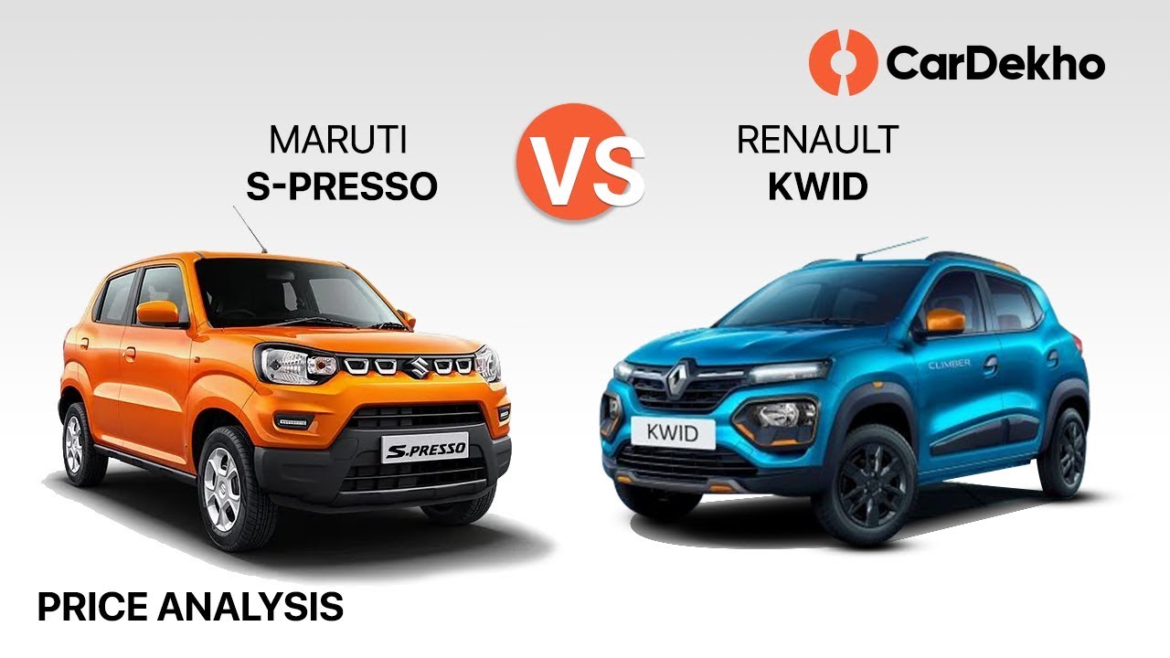 Maruti S Presso Vs Renault Kwid Price Analysis CarDekho YouTube maruti-s-presso-vs-renault-kwid-price-analysis-cardekho-youtube