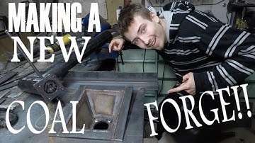 Making a Blacksmith Coal Forge! PART 1