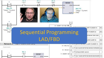TIA Portal: Sequential Programming in LAD/FBD (Available for ALL PLC