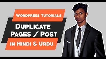 How to duplicate /copy /clone Wordpress Pages or Posts? In Hindi & Urdu | ddrwebtech