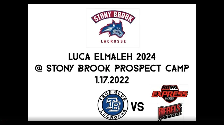 Luca Elmaleh 2024 Northport Lacrosse @ Stony Brook...