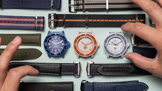 Best Watch Straps for the Blancpain x Swatch | Atlantic, Arctic, Antarctic