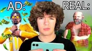 I Clicked 100 Mobile Game Ads