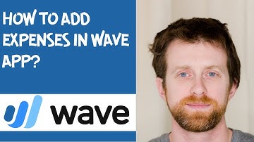How to add expenses in Wave app?