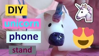 Diy Unicorn Phone Stand Inspired By The Unicorn Emoji