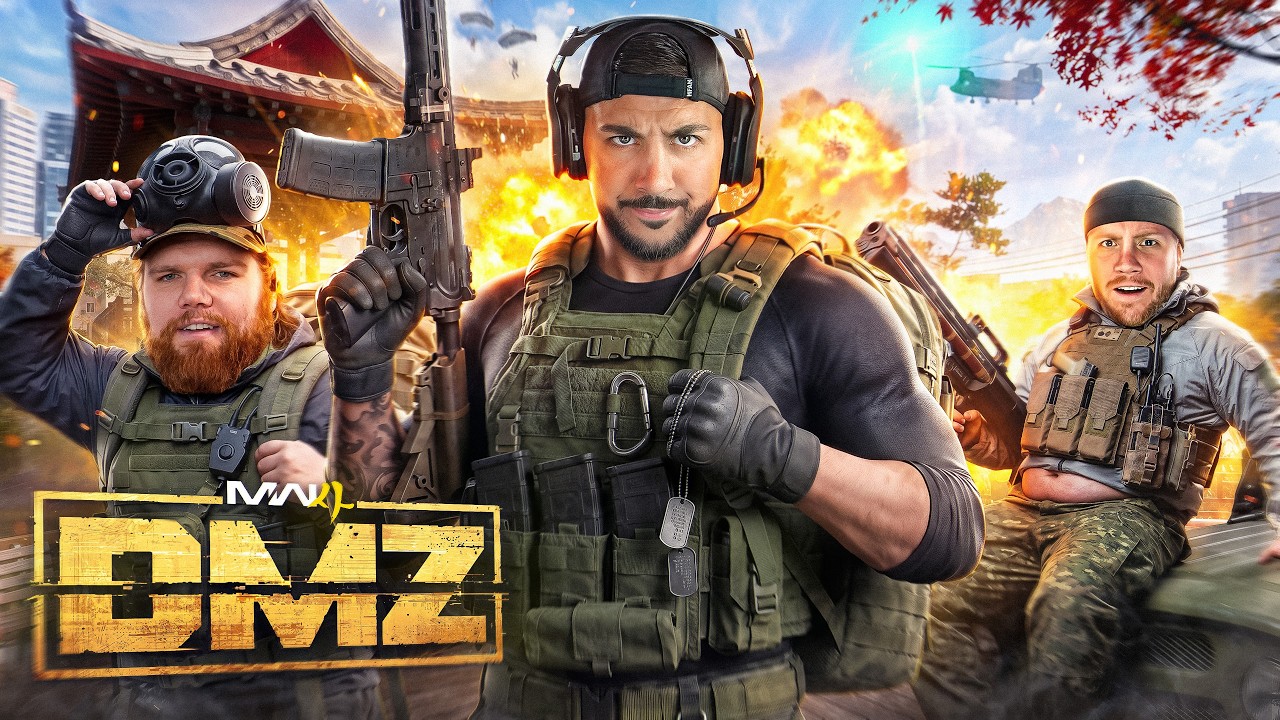 DAY 2 OF THE NEW COD DMZ... TIME TO LOCK IN W/ TIMTHETATMAN & HUTCHMF! 🔥