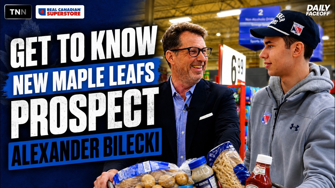 Get to Know New Maple Leafs Prospect Alexander Bilecki | Beyond the Crest