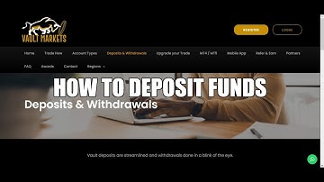 Step by Step procedure on how to deposit with Vaults market