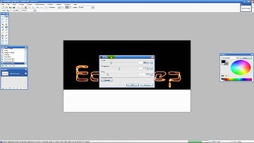 Paint.NET Fire Text!!