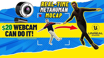 Real-Time Motion Capture with a Cheap Webcam (or iPhone): TDPT - Unreal Engine 5 Tutorial