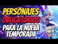 PERSONAJES OBLIGARORIOS PARA LA NUEVA TEMPORADA! Quinta parte junglas, Guia draft - Honor Of Kings