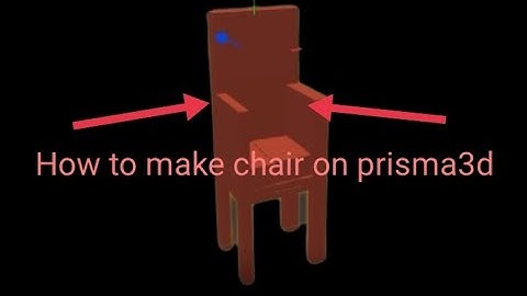 How to make chair on prisma3d | link in the description | how to animate chair on prisma 3d |