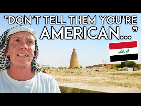 I Went Into Militia Territory in IRAQ | Samarra, Iraq Travel Vlog أمريكي في سامراء, العراق