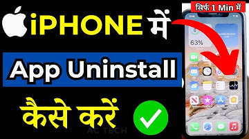 iPhone 11/12/14/14/15: How to Uninstall / Delete Apps Permanently
