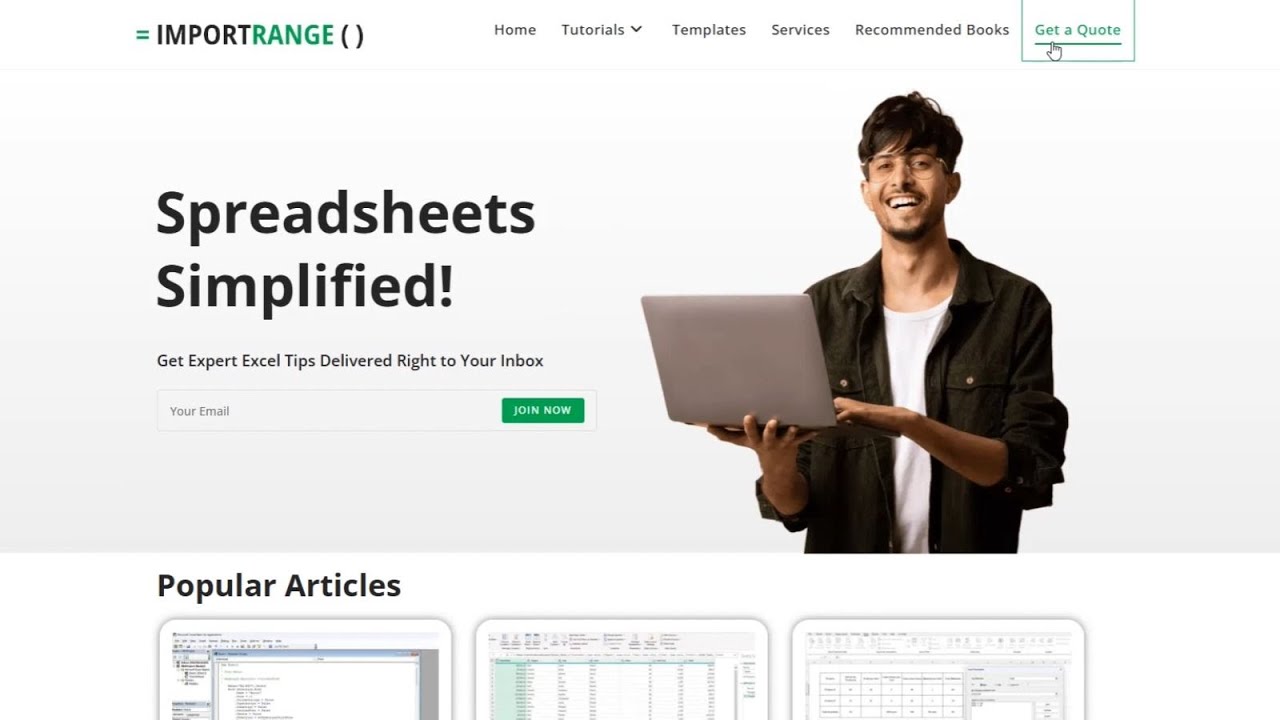 Automate your Business with Spreadsheets!